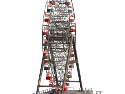 Ferris wheel 3D model