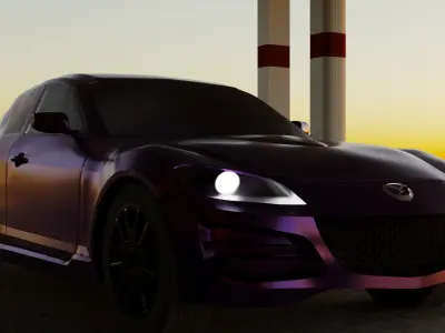 Mazda RX-8 2008 3D model