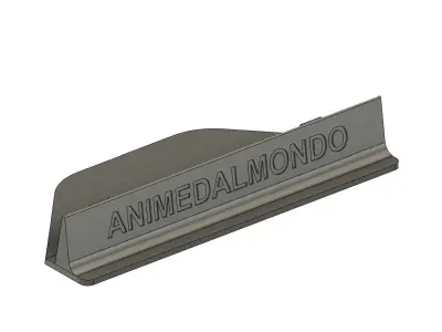 Stand support By Animedalmondo for Hotwheels car blister 3D print model