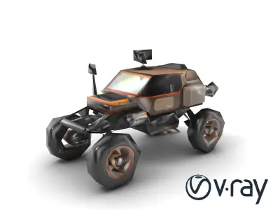 Pagoda Baobab Tree Artistic Model Pack Low-poly 3D model