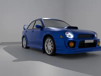 Subaru 3D model