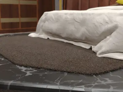 BedRoom modern  3D model