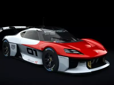 2021 Porsche Mission R Assetto Corsa 3D model