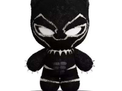 Black Panther 3D model