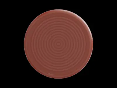 3-Wick 14oz Candle Low-poly 3D model