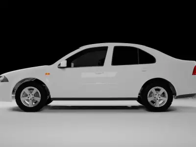 Volkswagen Jetta Bora Classic Clasico 2009 3D model