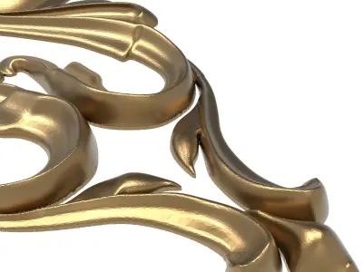  decorative pattern ready for 3D printing 3D model