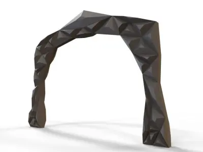 Red Carpet Arch Free 3D model