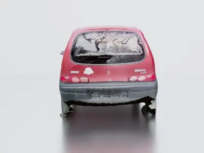 Fiat Seicento Scan 3D model