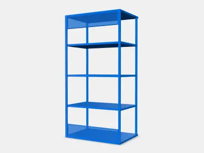 PLATSA Open shelving unit 3D model