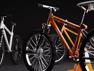 Mountain Bicycle 3D model