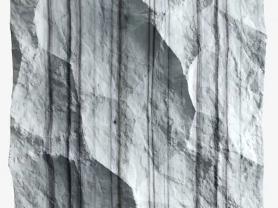 243-RockPanel sandstone wall art 3D model