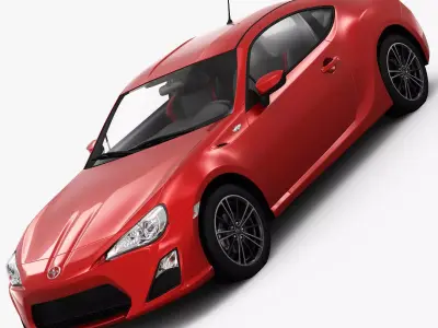 Scion FR-S 2013 3D model
