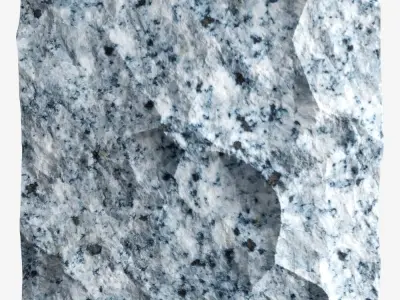86-RockPanel piece of granite 3D model