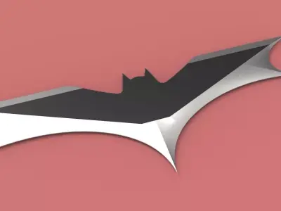 Batarang version 3 3D model