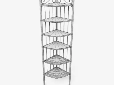 Bathroom shelf 3D model