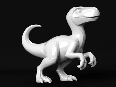 Velociraptor 3D print model