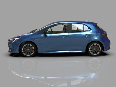 Toyota Corolla sport hatchback 2020-2023 Organizing 3D model