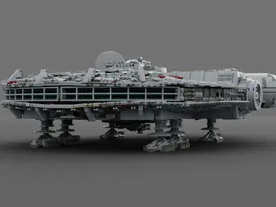 LEGO Star Wars Millenium Falcon  3D model