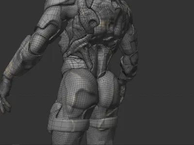 SCI-FI CHARACTER DEX Free 3D model