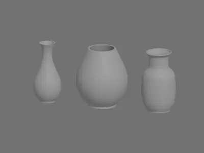 Vases 3D model