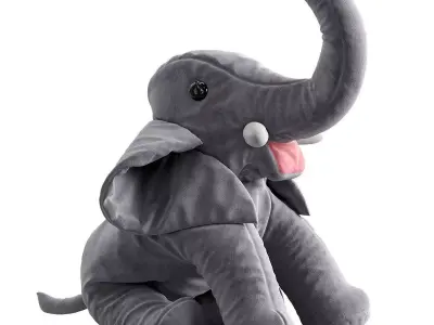 elephant toy 1 3D model