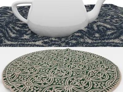Rugs No 225 Low-poly 3D model