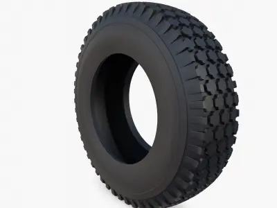 Microcar Tire 3D model