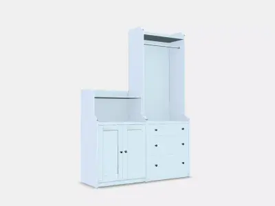 HAUGA Storage combination 12 3D model