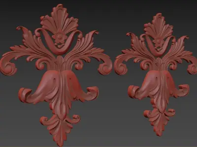 Decorative Ornaments - 07 3D model