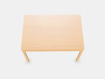 EKEDALEN extendable table 1 Low-poly 3D model