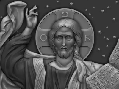 Christ Pantocrator 2 3D model