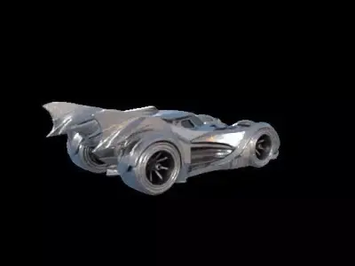 Batmobile 3D print model