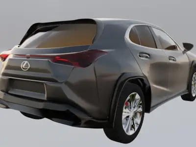 Lexus UX 2020 Hybrid 3D Model 3D model