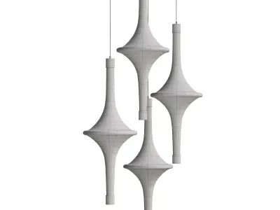 Rain Bontempi Suspension Lamp 3D model