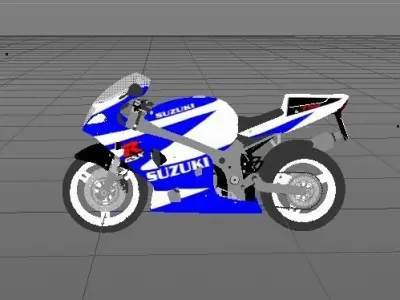Suzuki gsx-r 3D model