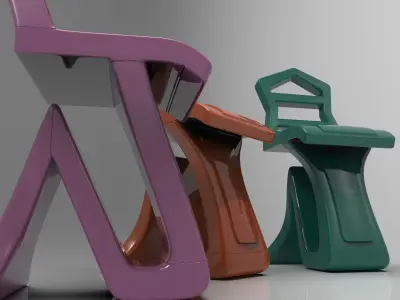 Chair Style Free 3D model