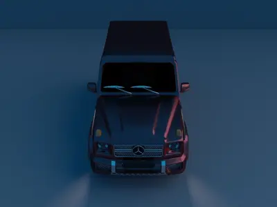 Mercedes G-Vagon  3D model