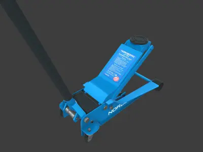 Car Jack Low-poly 3D model