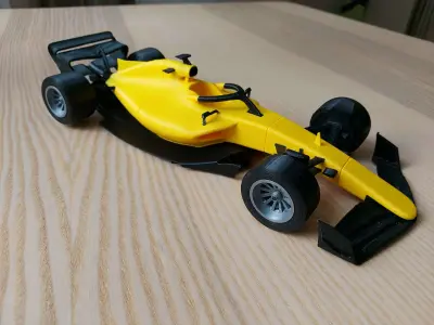 F1 2022 Car 3D Print 1-18 Scale 3D print model