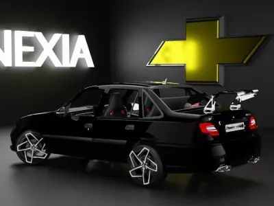 CHEVROLET NEXIA 2 tuned 3D model