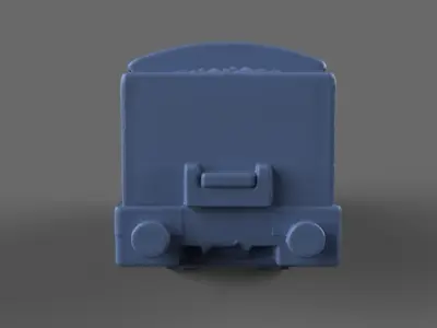3D Thomas the Tank Engine Toy 3D model