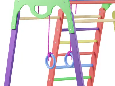 Childrens sports kitty Krikhitka 1 min 3D model