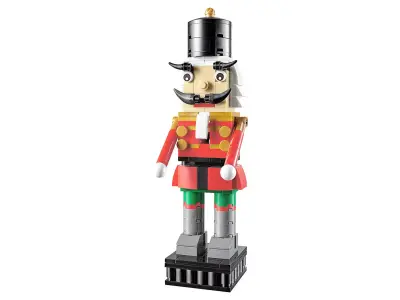 Wikibricks3D - 40254 Nutcracker 3D print model