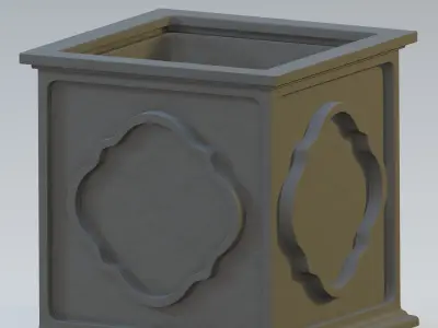 Garden urn planter47 3D model