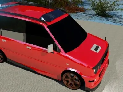 DAIHATSU MOVE AERODOWN  3D model