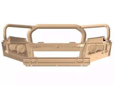 Front Bemper Design 3D model