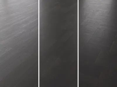 Parquet Oak Belmonte Brushed set 3 3D model