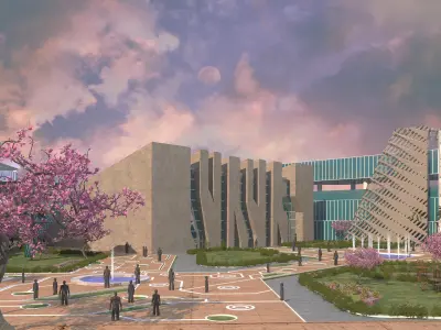 3d architecture project model 3D model