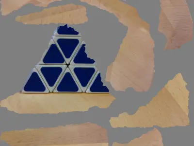 Pyramix triangular puzzle Free 3D model